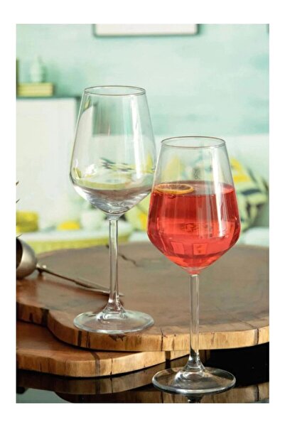 Paşabahçe 440080 Allegra Şarap Kadehi 350 Cc 2 Li Logoludur