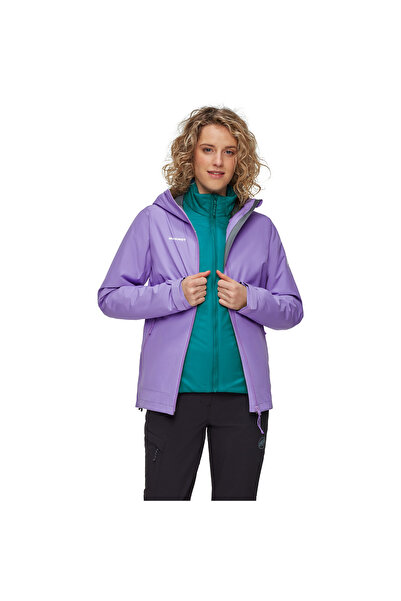 Mammut Jacheta Femei Alto Light 3 In 1 Hs Hooded Lavandin-Deep Teal