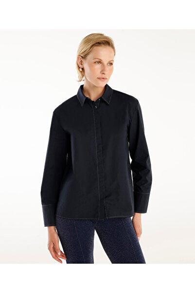 Yargıcı Kontrast Detaylı Gömlek