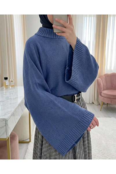 HİJABAYA Πλεκτό πουλόβερ με μισό λαιμό