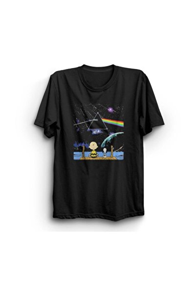 fame-stoned تي شيرت بطبعة بينك فلويد