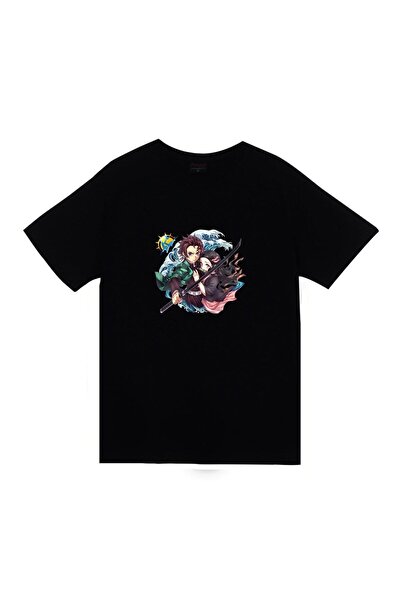 fame-stoned Damon Slayer Anime Štampano majica