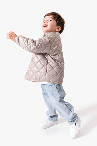 Jikko Baby طقم معاطف رجالي مكون من 3 قطع من كابيتون بيسك للعيد 9082