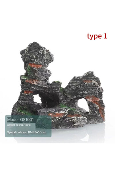 Choice النوع 1: أحواض أسماك، صخور زينة، محاكاة، عملية الراتنج، ديكور أحواض ال...