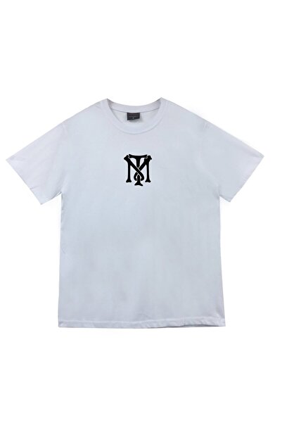 fame-stoned Tricou alb unisex 100% bumbac cu imprimeu Tony Montana Scarface