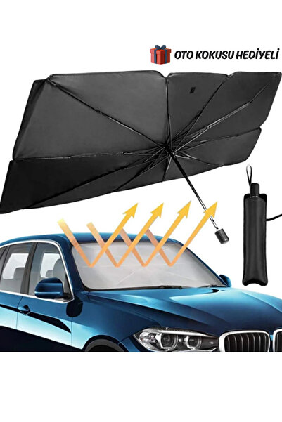 Autowise Araba Ön Cam Güneşliği Araba Güneş Gölge Koruyucu Şemsiye Otomatik K...