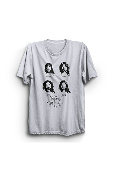 fame-stoned Pink Floyd Štampano Unisex 100% pamuk Bela T-shirt