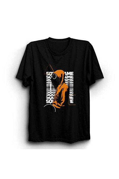 fame-stoned Igra lignje Štampano T-shirt