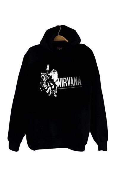 fame-stoned Світшот з принтом Nırvana