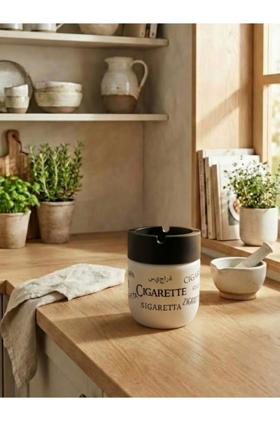 leelaHOME Cam Küllük Kokusuz 425 ML - Beyaz