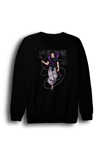 fame-stoned Jujutsu Kaisen Satoru Gojo Anime Printed Unisex 100% Cotton Black...