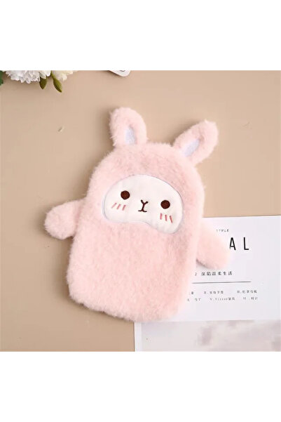 Choice 08 قربة ماء ساخن سعة 350 مل مع غطاء مخملي لطيف، حقيبة ماء ساخن برسومات...