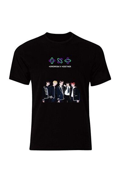 fame-stoned Txt Kpop muzička grupa Štampano Unisex 100% pamuk T-shirt (YEONJU...