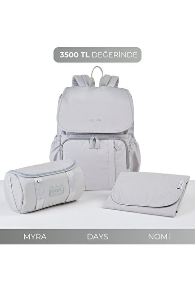 Days Baby Care Set: Days Mother Baby Thermal Care Bag & Myra Organizer & Nomi Diaper Pad