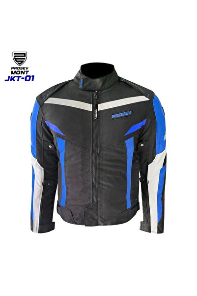 Prosev JKT01 - 4 MEVSİM MONT (MAVI/SİYAH)