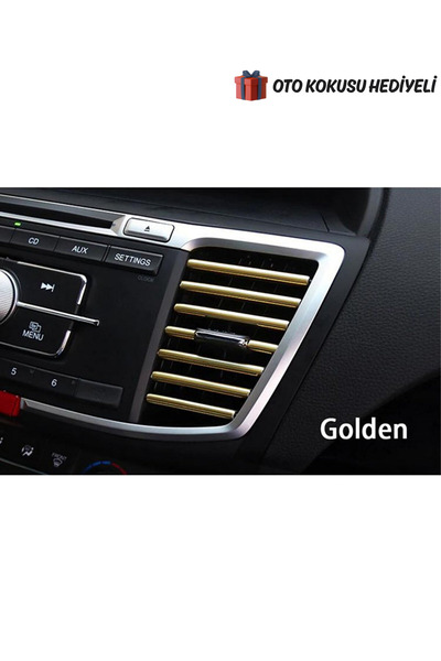 Autowise شبكة تكييف الهواء الداخلية للسيارة، زخرفة مكيف الهواء، شريحة ملونة ب...