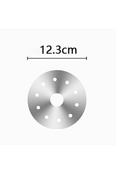 Choice قرص موزع حرارة موقد الحث الحراري 12.3 سم، لوحة محول، قدر، ستانلس ستيل