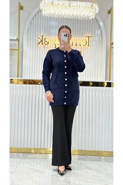 Nefise Angora Kedi Sakal Uzun Ceket