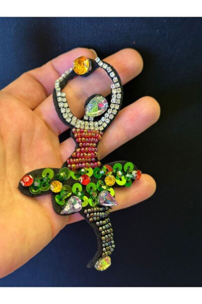 Gönülden Tasarım Paiete din piatră, mărgele brodate, aplicație de cusut pentr...