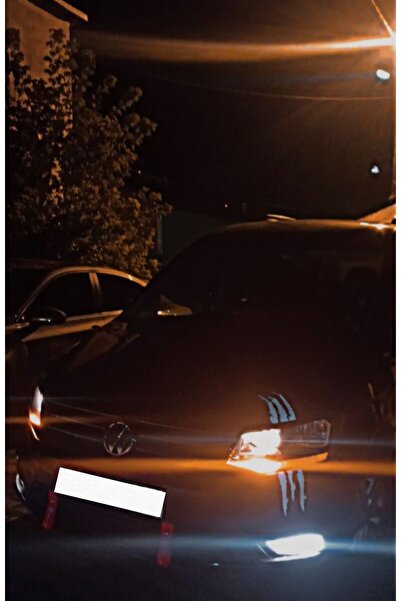 Autowise Far Pençe Sticker Fosforlu Oto Sticker Yapıştırmalı Uyumlu Her Araca Uyumlu