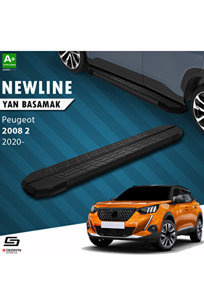 S Dizayn S-Dizayn Peugeot 2008 2 NewLine Siyah Yan Basamak 183 Cm 2020 Üzeri ...