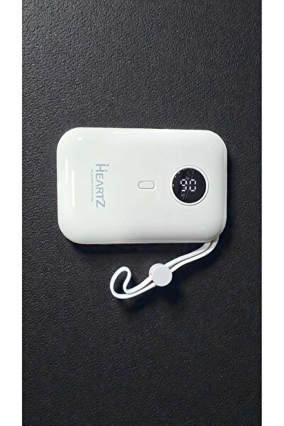 HEARTZ Hızlı Şarj Destekli 10.000 mAh Powerbank | Taşınabilir Pil Şarj Aleti