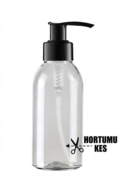 makrobay 5’li 100 ml Sert Plastik Boş Pompalı Şişe | Kimyasala Dayanıklı | Sı...