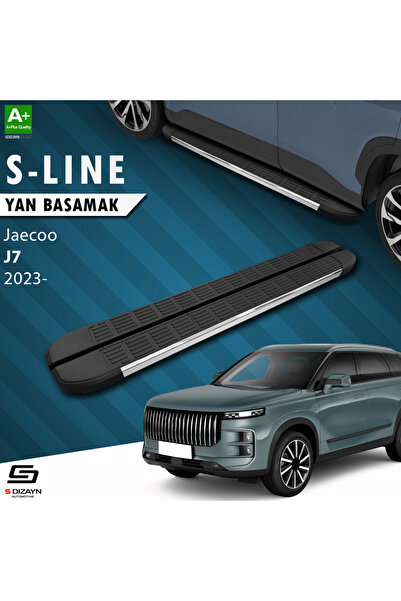 S Dizayn S-Dizayn Jaecoo J7 S-Line Krom Yan Basamak 183 Cm 2023 Üzeri JA-JA7-...