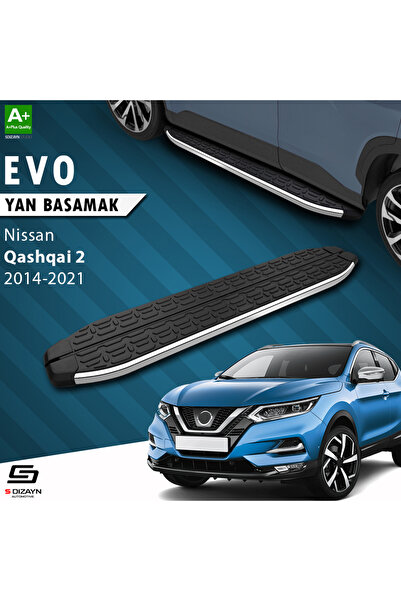 S Dizayn S-Dizayn Nissan Qashqai 2 Evo Krom Yan Basamak 173 Cm 2014-2021 A+ K...