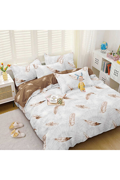 OEM Bed linen 230x250 for double bed 2 people, 4 pieces, Satin cotton, DREAM-...