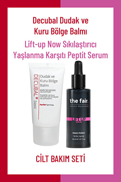 the fair. Lift-up Now Sıkılaştırıcı Yaşlanma Karşıtı Peptit Serum ve Decubal ...