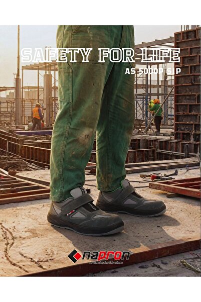 Napron AS 5000P S1P Çelik Burun ve Çelik Ara Taban Koruyuculu İş Ayakkabısı