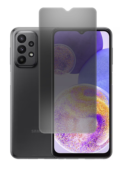 Phonextra واقي شاشة سامسونج جالاكسي A23 9H ماتي جوست نانو، مرن ومقاوم للكسر