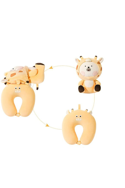 Ecrou Жълта възглавница за уши и врат