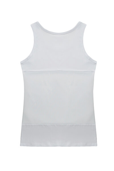 Eros White Ers060 Men's Corset Undershirt