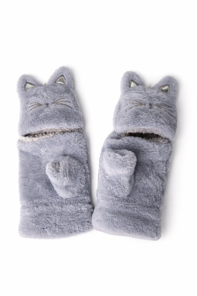 Ecrou Cute Cat Winter Gloves