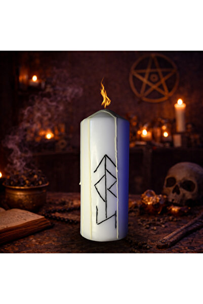 OEM Success and Achievement in Projects – Talisman Candle with Runic Seals fo...