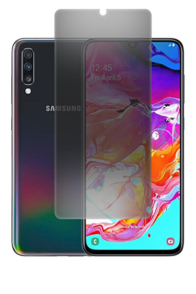 Phonextra واقي شاشة سامسونج جالاكسي A70 9H ماتي جوست نانو، مرن ومقاوم للكسر