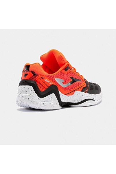 Joma Set Erkek Turuncu Siyah Toprak & Sert Kort Tenis Ayakkabısı TSETW2308AC