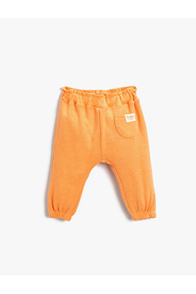 Koton Baby Girl Orange Sweatpants 2SMG40017AK
