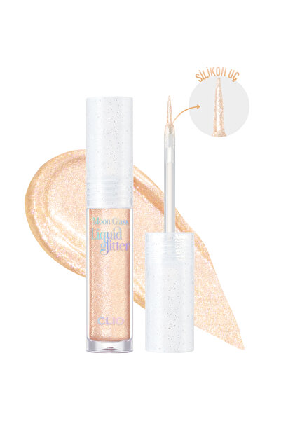 CLIO Işıltılı ve Şeffaf Likit Glitter CLIO Moon Glass Liquid Glitter Sweet Cl...