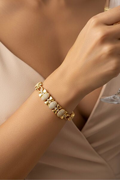 İNN JEWELLERY سوار Xuping غير مشوه، شكل بيضاوي مضاد للحساسية (ضمان المستورد ل...