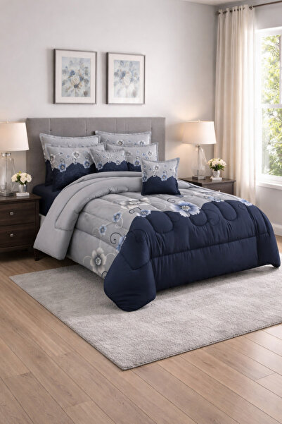 Boutique 6-piece bed duvet set