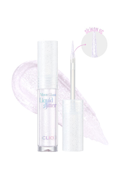 CLIO Işıltılı ve Şeffaf Likit Glitter CLIO Moon Glass Liquid Glitter Sweet Cl...