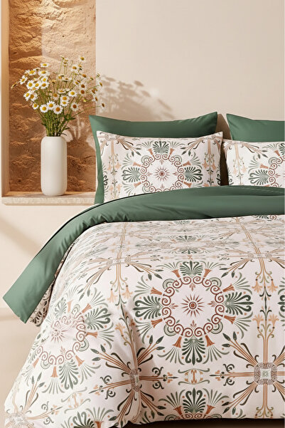 Rivaİstanbul Ethnic Palace Single Duvet Cover Set Cotton