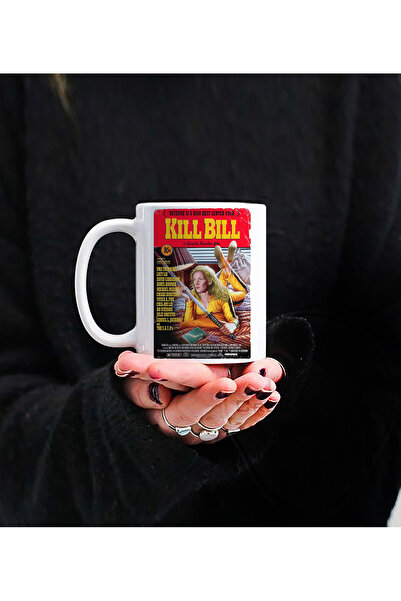 Darkia كوب من البورسلين بتصميم فيلم كيل بيل مطبوع هدية