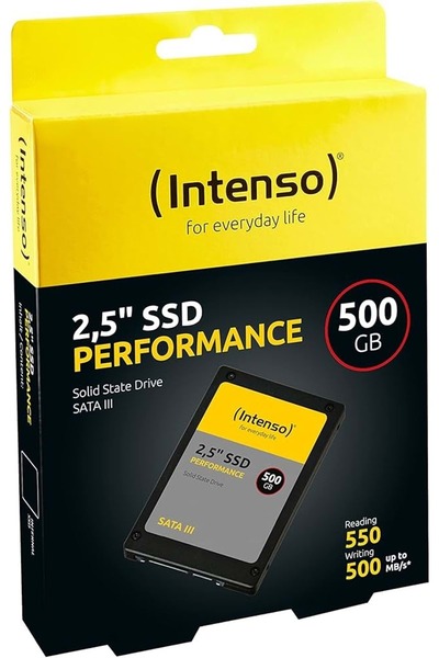 Intenso 500GB (3814450) 550MB/-500MB/s 2.5" Sata 3 SSD Disk