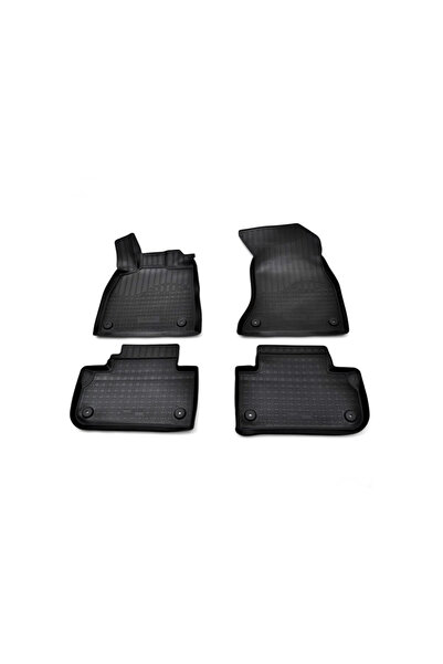 Lumi LUXURY Rubber mats tray compatible with Audi Q5 II 2017-