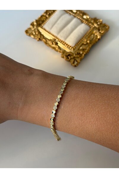 Charmist Çelik özel seri mini zirkon petek bileklik