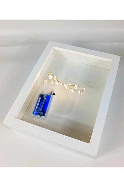 Hometaş Ev Ürünleri Led Hediyeli 20x25 Derin Anı Çerçevesi Gül Kutusu İsteme ...